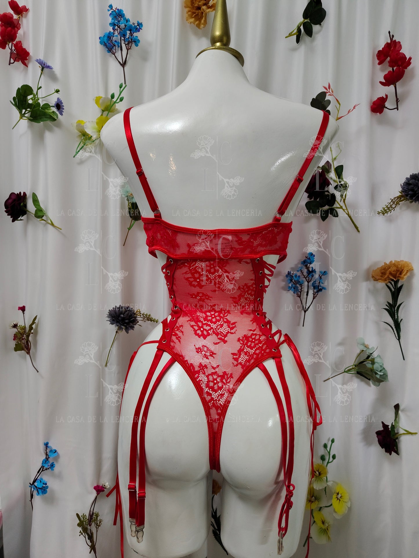 Body Velvet rojo