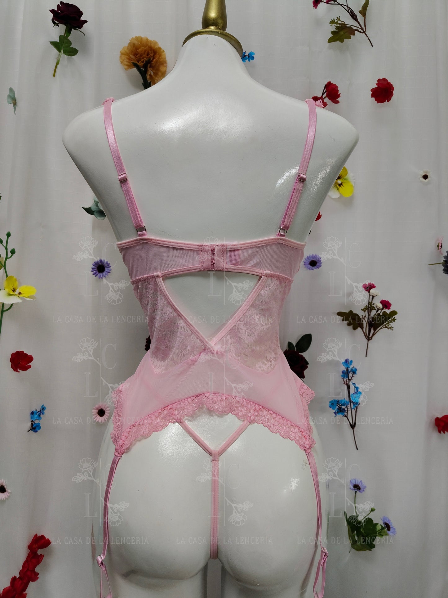 Set Lorena rosa