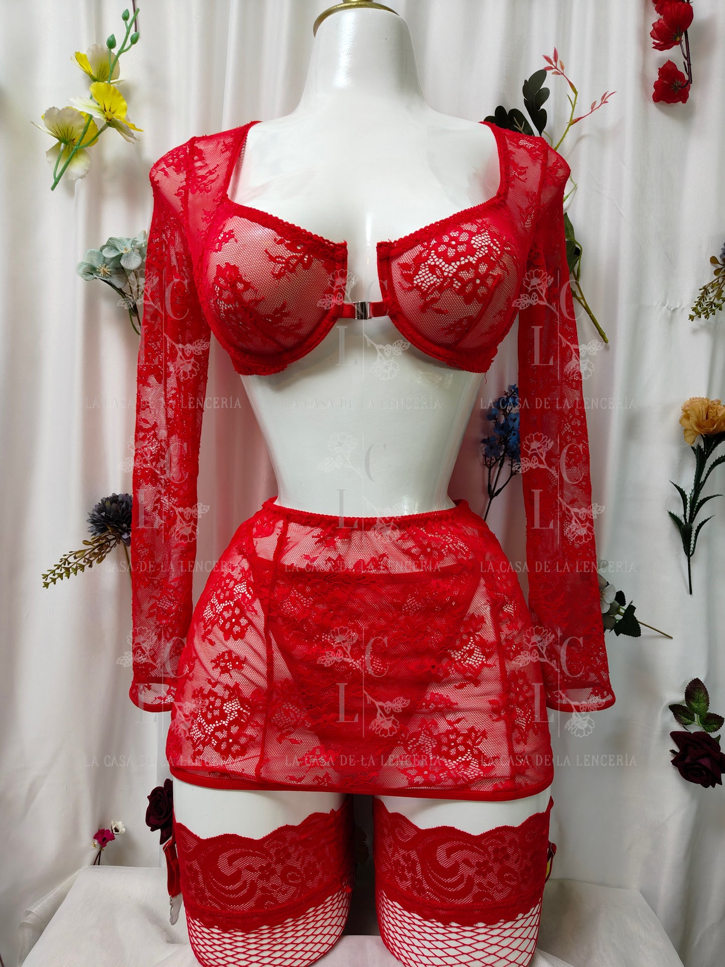Set Iria rojo