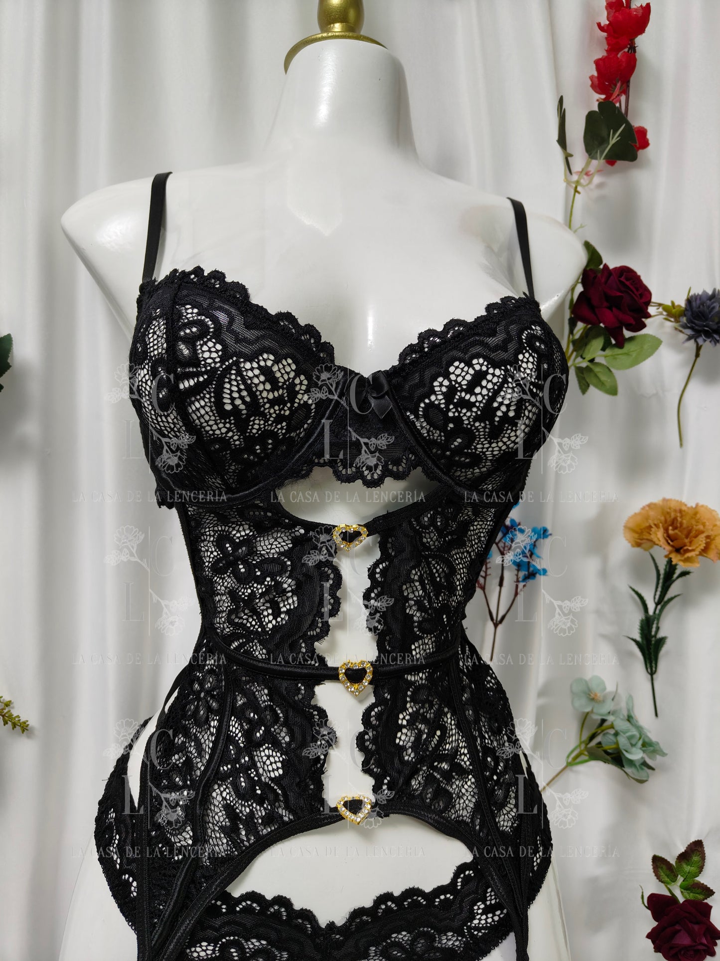 Set Idalia negro