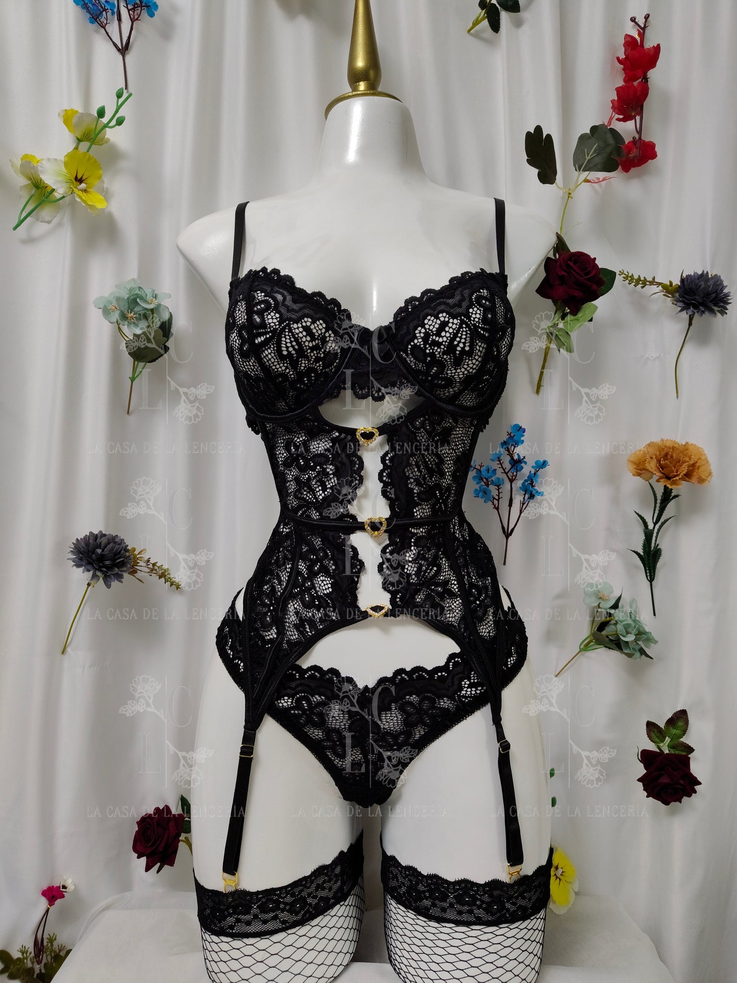 Set Idalia negro