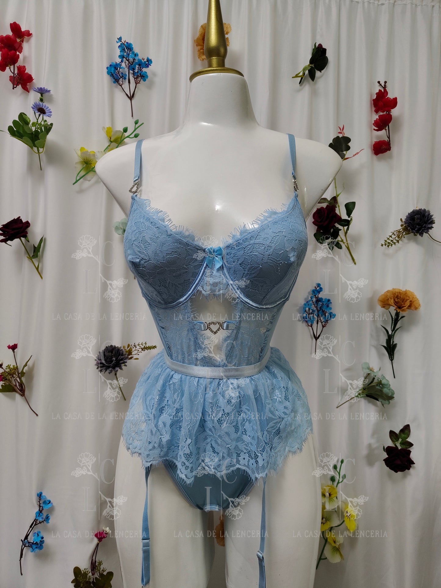 Set diamante cielo