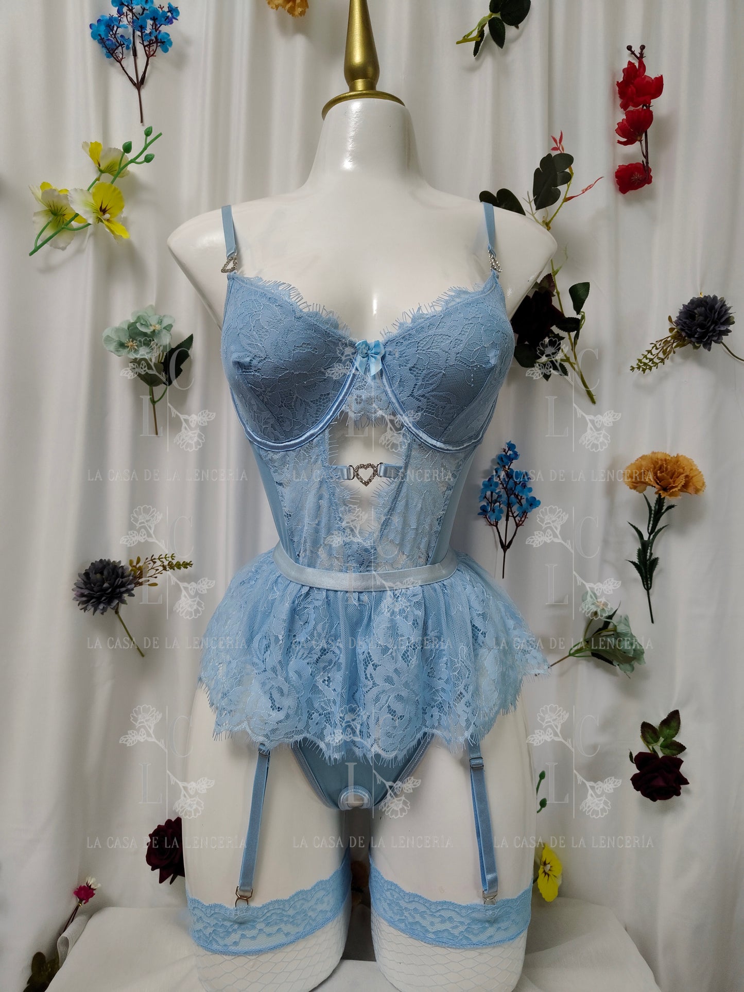 Set diamante cielo
