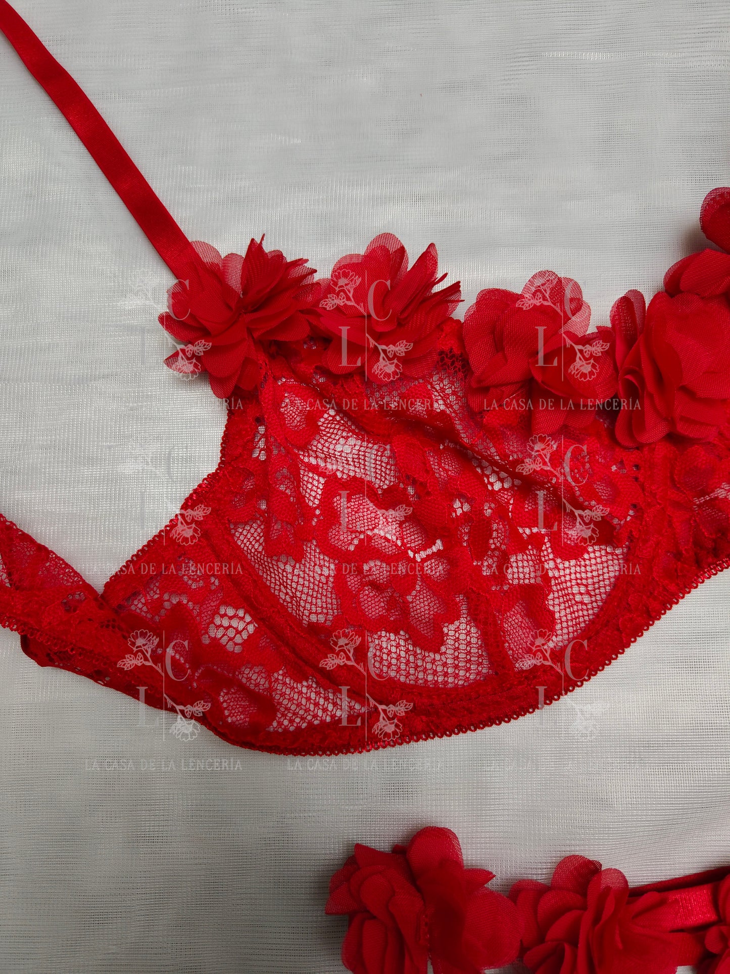 Set Mercedes rojo