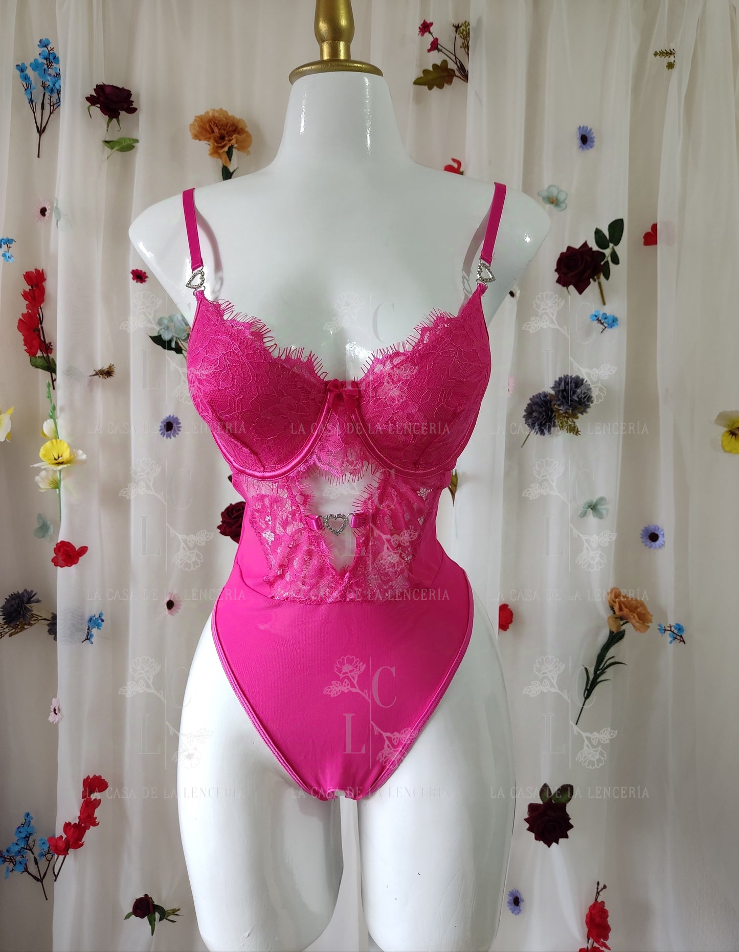Set Diamante Fucsia
