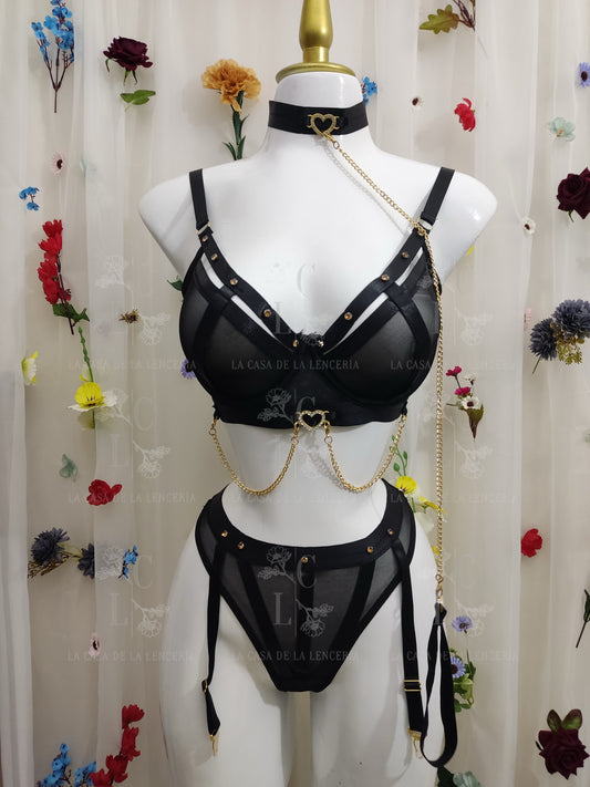 Set Cautiva Negro
