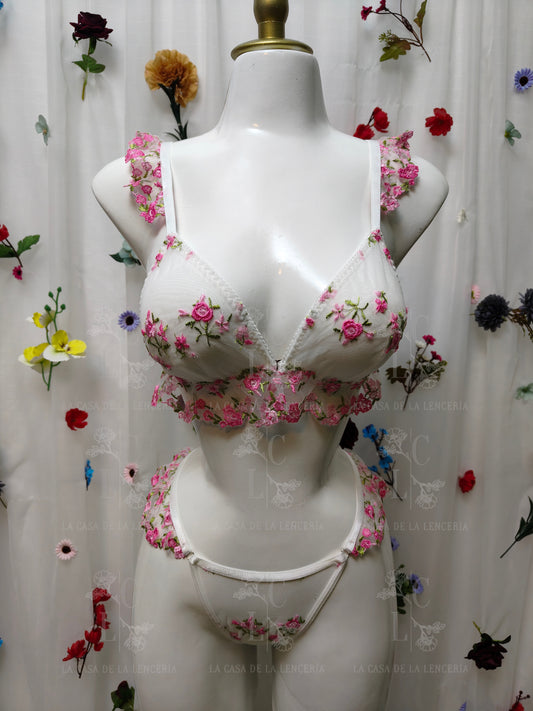 Set Caramelo blanco