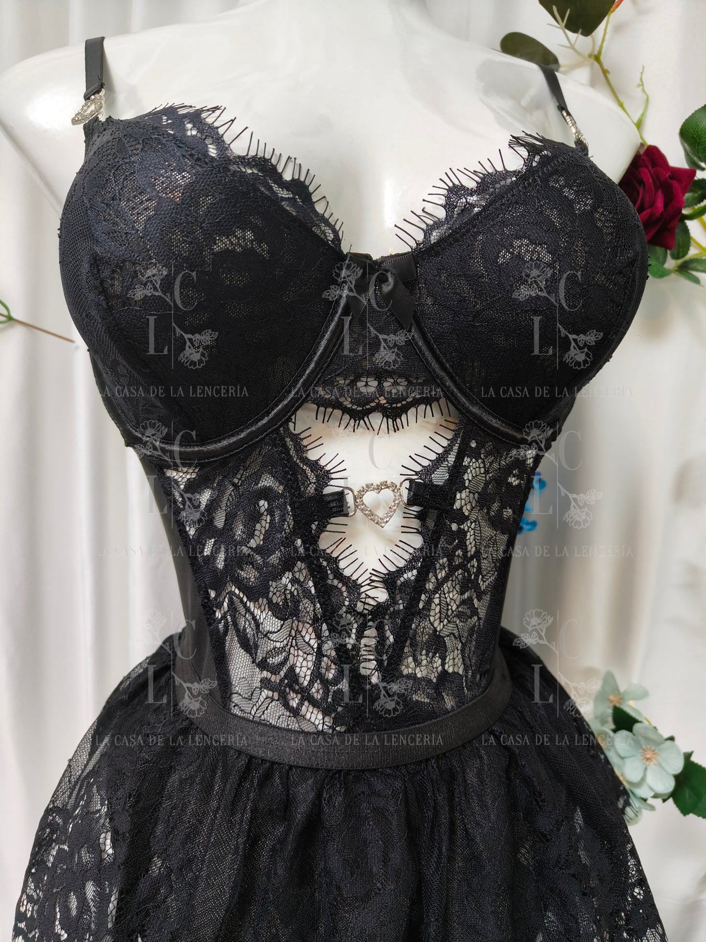 Set diamante negro