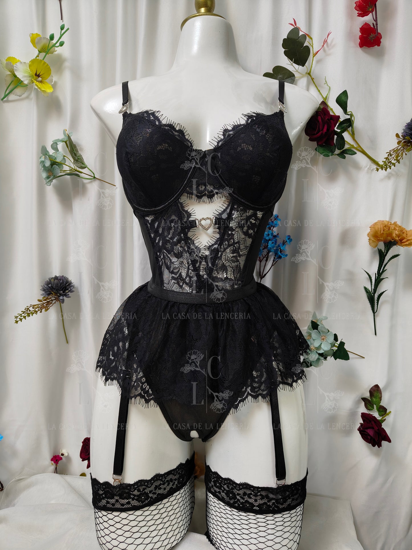 Set diamante negro