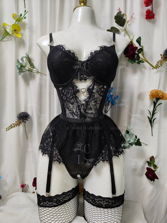 Set diamante negro