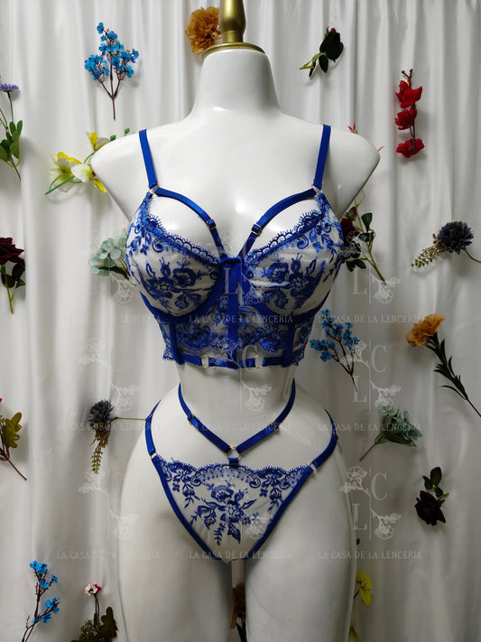 Set Dalia azul