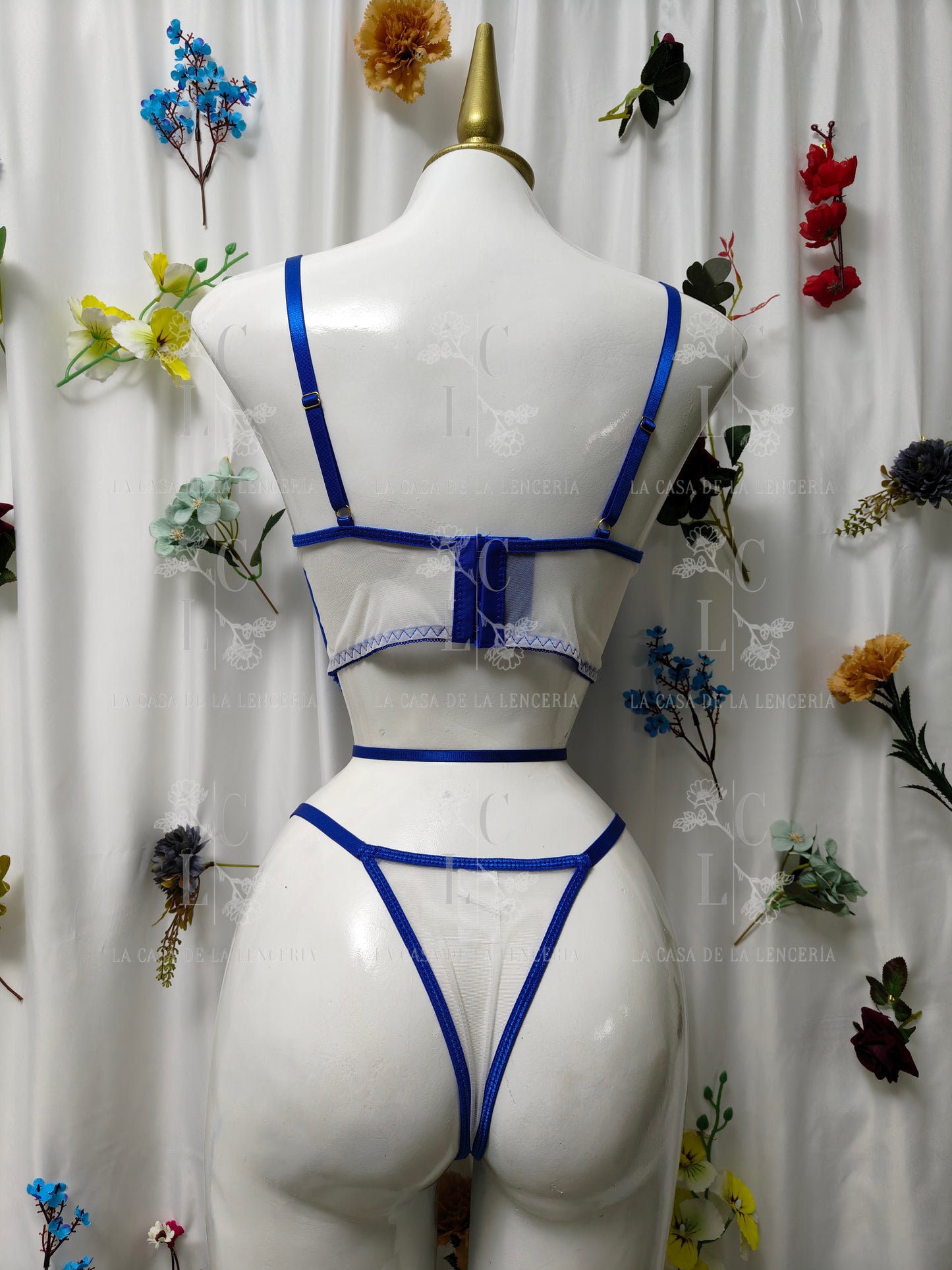 Set Dalia azul