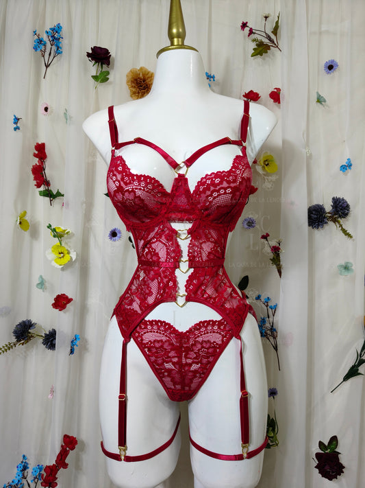 Set Masha rojo
